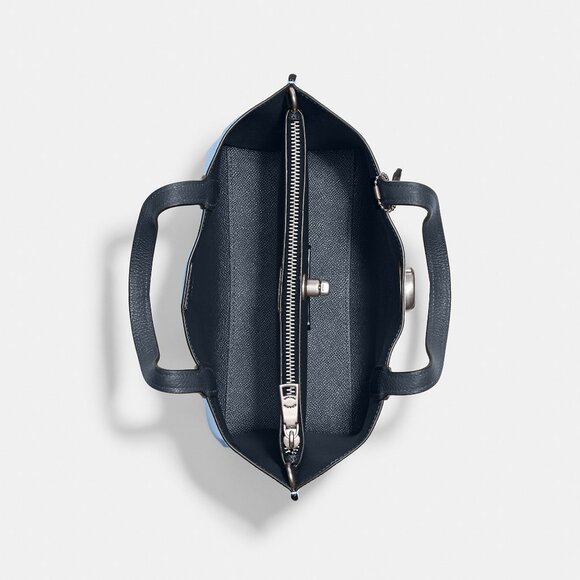 Coach Willow Tote Bag 24 In Colorblock - Picture 6 of 10